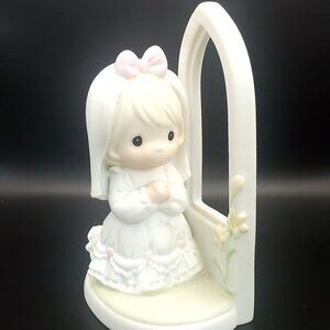 Precious Moments MAY YOUR FUTURE BE BLESSED Ceramic Collectible Figurine 1992